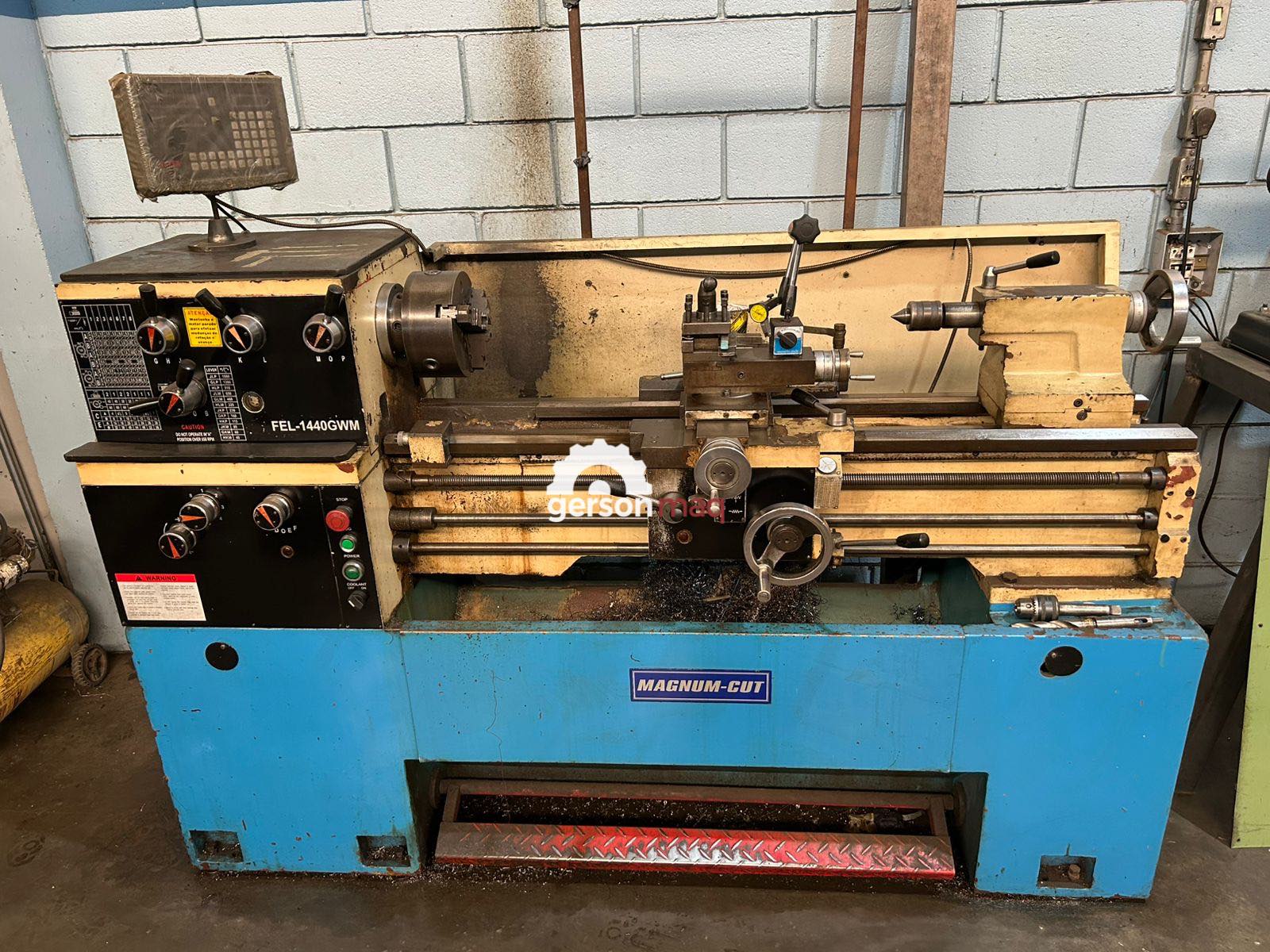 TORNO MECÂNICO MAGNUM-CUT FEL-1440 GWM - 350 x 1000 mm